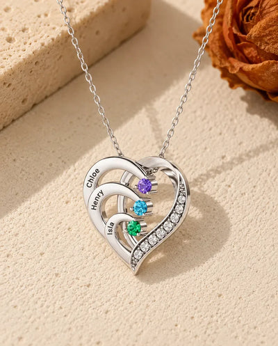 Personalised Birthstone Necklaces