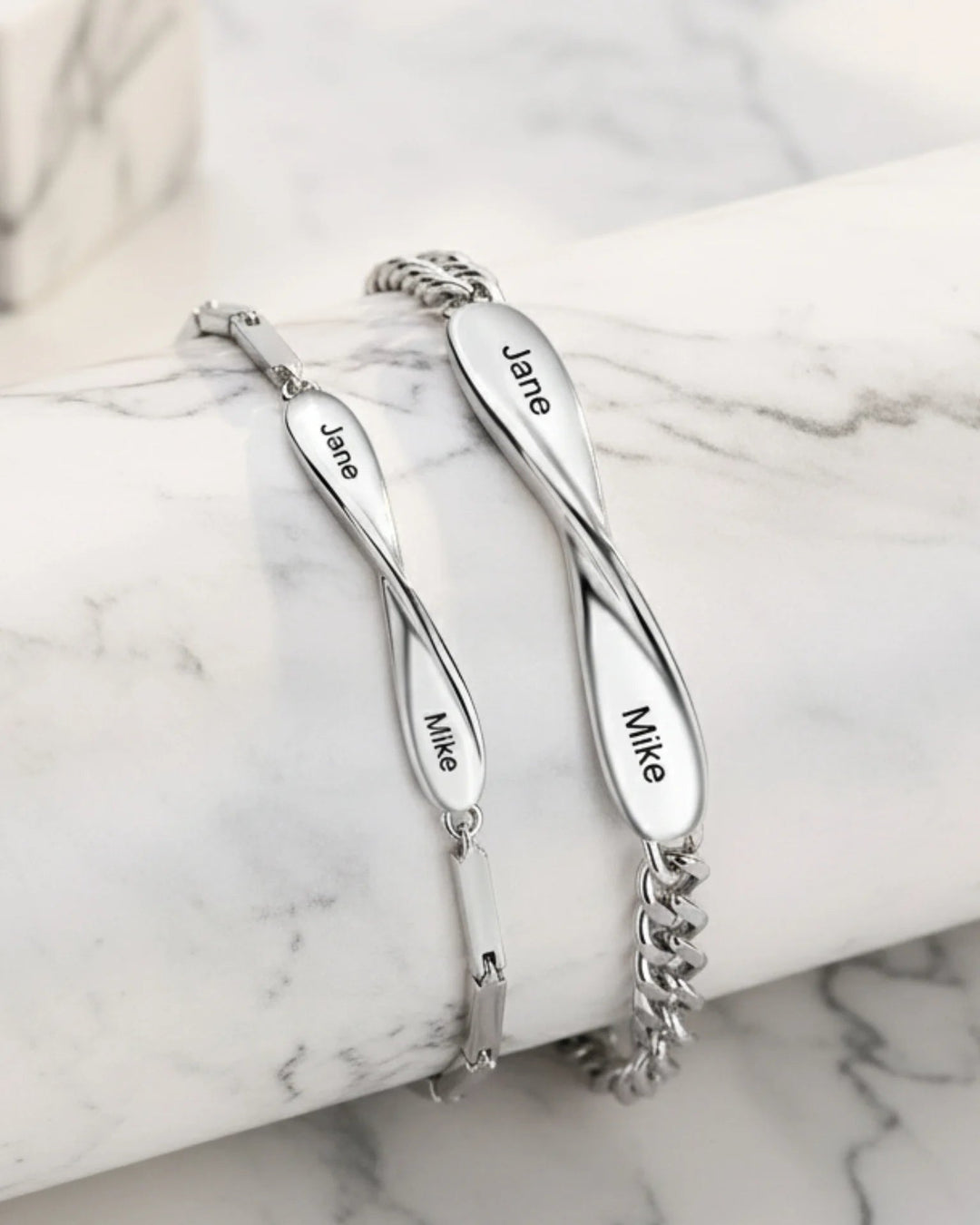 Personalised Infinity Matching Couple Bracelets IfShe IE