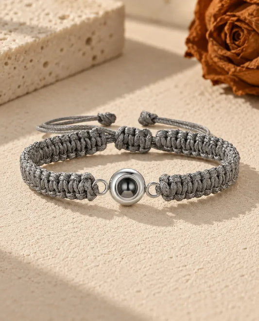 Photo Projection Bracelet - in grey